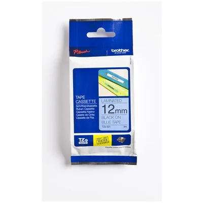 Brother TZE-531 Etiket Mavi Üzerine Siyah