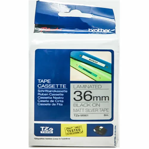 Brother P-Touch TZE-M961 Etiket Şeridi 36mm