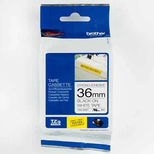Brother P-Touch TZE-S261 Etiket Şeridi 36mm